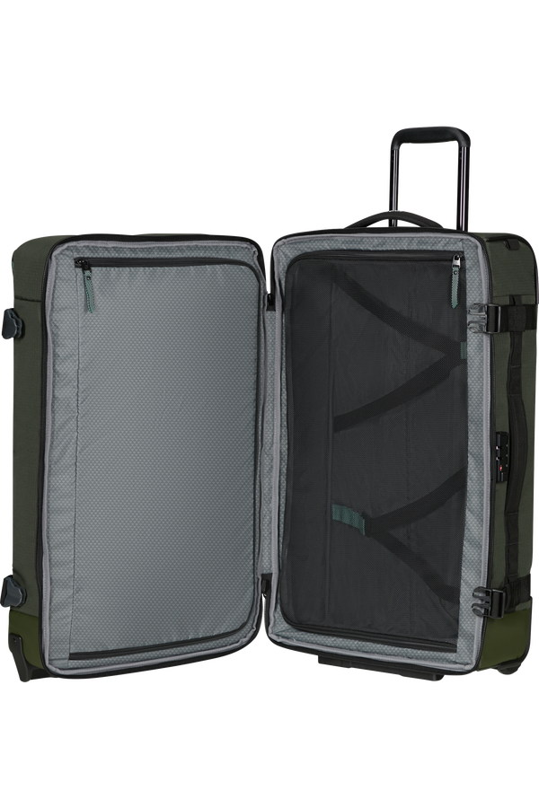 Samsonite Roadseeker Duffle with wheels 68cm  Dark Olive Samsonite Roadseeker Duffle with wheels 68cm  Dark Olive