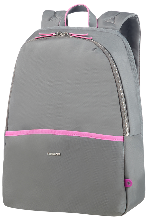 Samsonite Nefti Laptop Rucksack 35,8cm/14.1inch Rock Grey/Fuchsia Samsonite Nefti Laptop Rucksack 35,8cm/14.1inch Rock Grey/Fuchsia