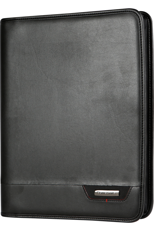Samsonite Stationery Pro-Dlx 4 Zip Folder A4 + Binder Schwarz