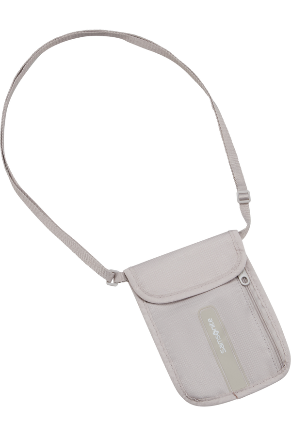 Samsonite Ta Revolution RFID Neck Pouch  Eclipse Grey Samsonite Ta Revolution RFID Neck Pouch  Eclipse Grey
