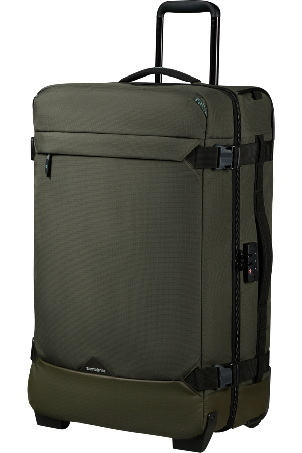 Samsonite Roadseeker Duffle with wheels 68cm  Dark Olive Samsonite Roadseeker Duffle with wheels 68cm  Dark Olive