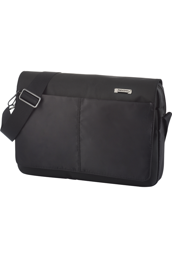 Samsonite Hip-Tech 2 Messenger 12.9'+Flap  Schwarz