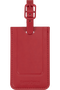 Samsonite Ta Revolution Rectangle Luggage Tag x2  Rot