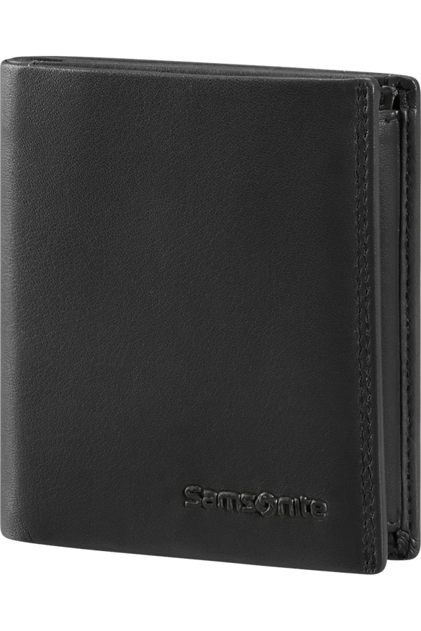 Samsonite Attack 2 Slg 124 - WAL S 3/2CC+COIN+C  Schwarz