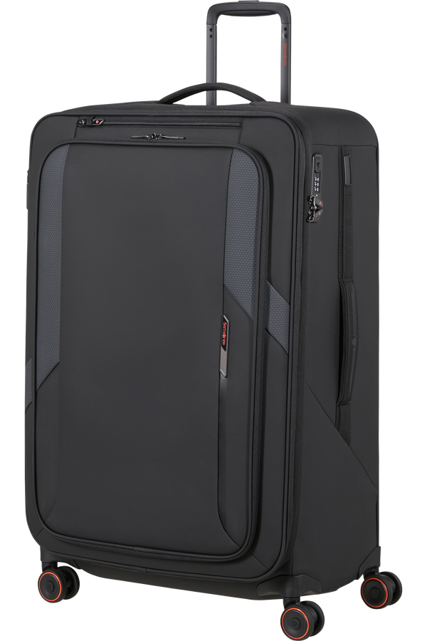 Samsonite Glazed Spinner Expandable 78cm  Schwarz