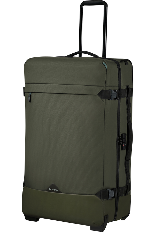 Samsonite Roadseeker Duffle with wheels 79cm  Dark Olive Samsonite Roadseeker Duffle with wheels 79cm  Dark Olive