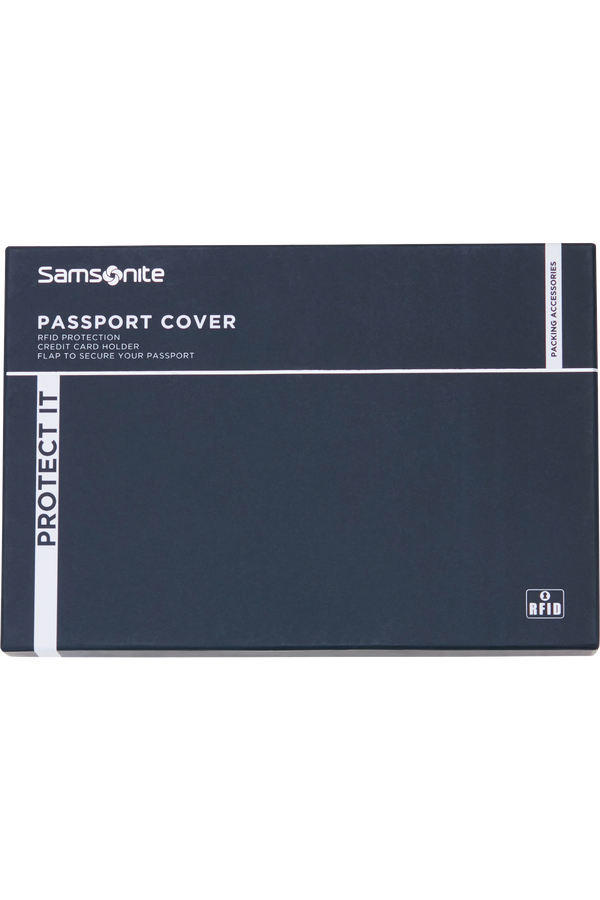 Samsonite Ta Revolution Passport Cover  Schwarz