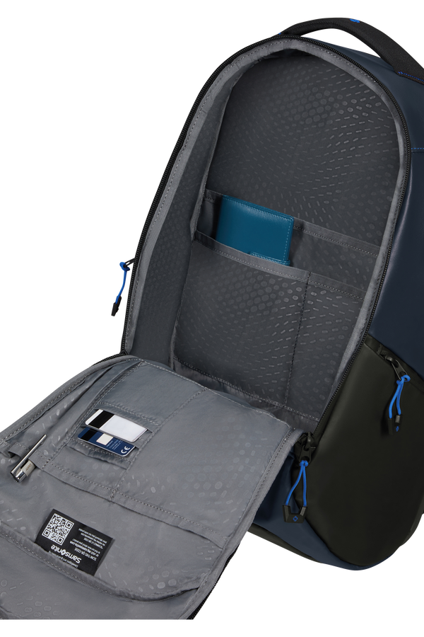 Samsonite Ecodiver URBAN LAP. BACKPACK M USB  Blue Nights