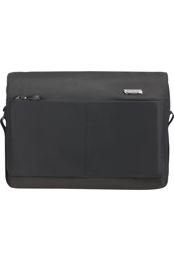Samsonite Hip-Tech 2 Messenger 12.9'+Flap  Schwarz