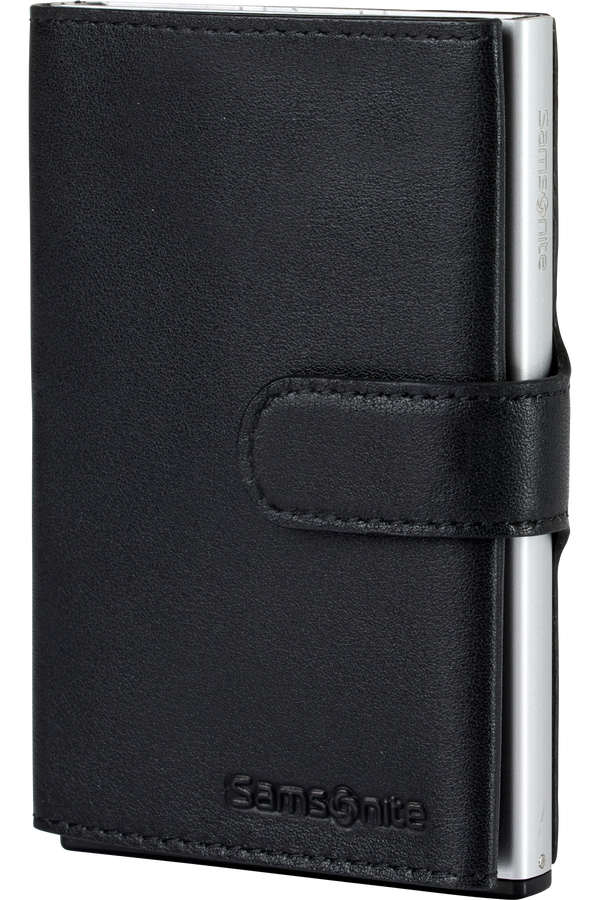 Samsonite Alu Fit 202 - Slide-up Wallet  Schwarz Samsonite Alu Fit 202 - Slide-up Wallet  Schwarz
