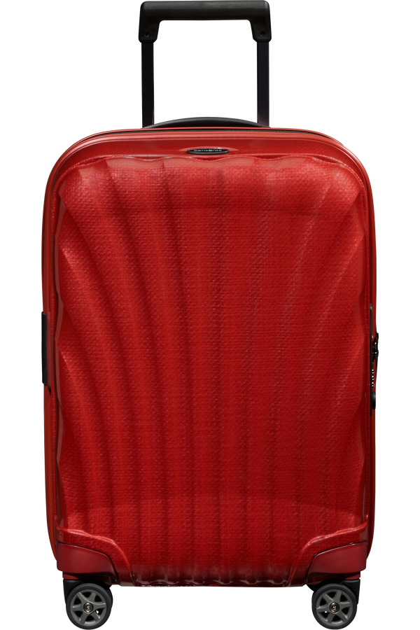 Samsonite C-Lite Spinner Expandable 55cm  Chili red