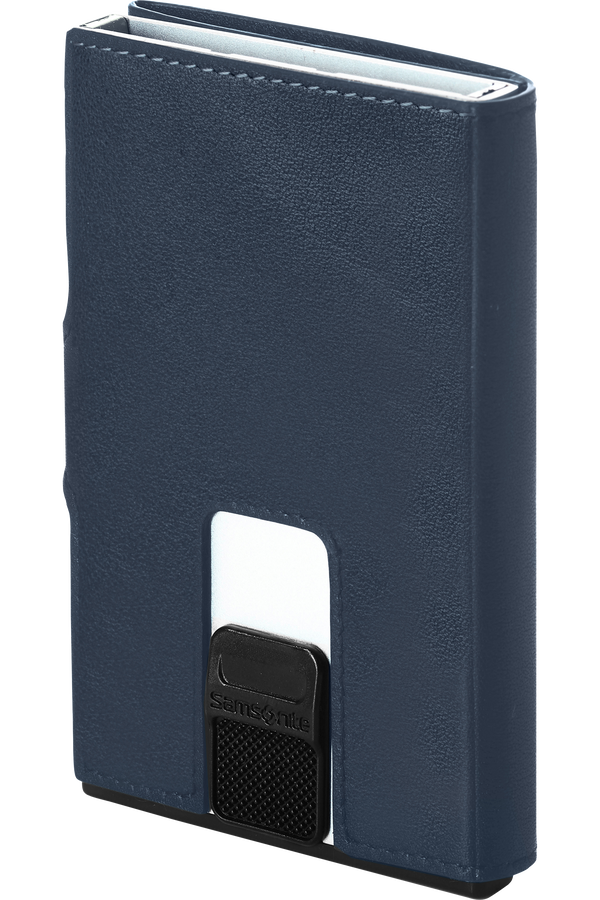 Samsonite Alu Fit 202 - Slide-up Wallet  Blau Samsonite Alu Fit 202 - Slide-up Wallet  Blau