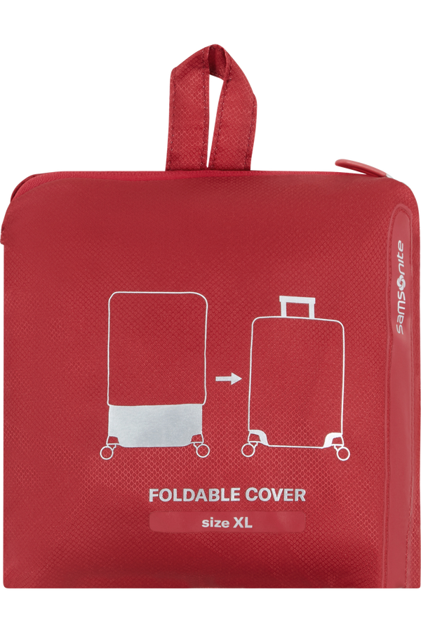 Samsonite Ta Revolution Foldable Luggage Cover XL  Rot Samsonite Ta Revolution Foldable Luggage Cover XL  Rot