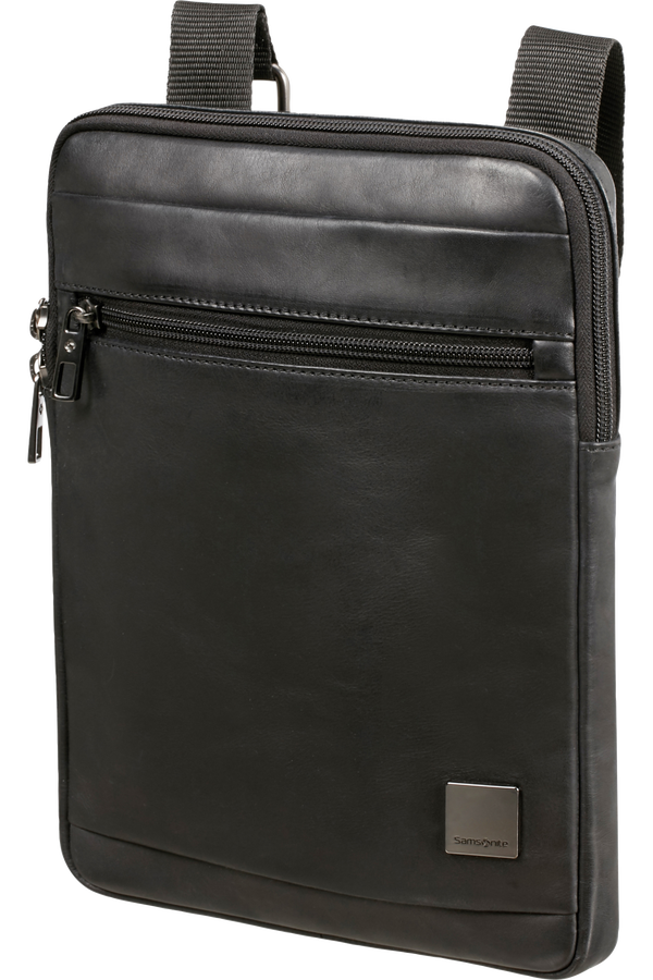 Samsonite Hip-Square Lth Flat Tabl.Cr.Over L  9.7inch Schwarz
