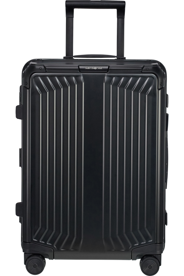 Samsonite Lite-Box Alu Spinner 55cm  Schwarz