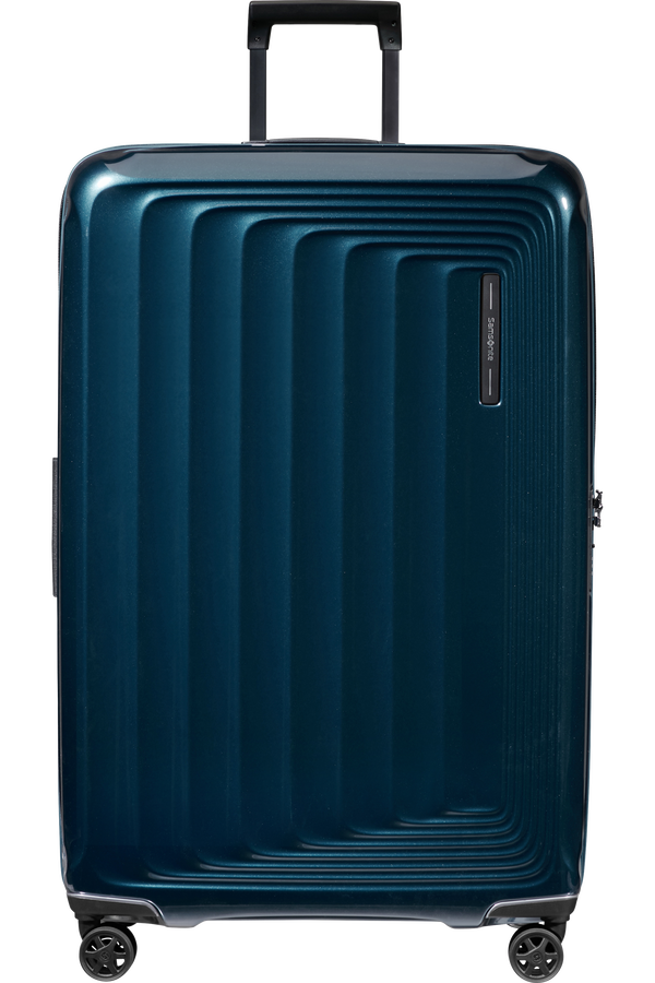 Samsonite Nuon Spinner Expandable 81cm  Metallic Dark Blue