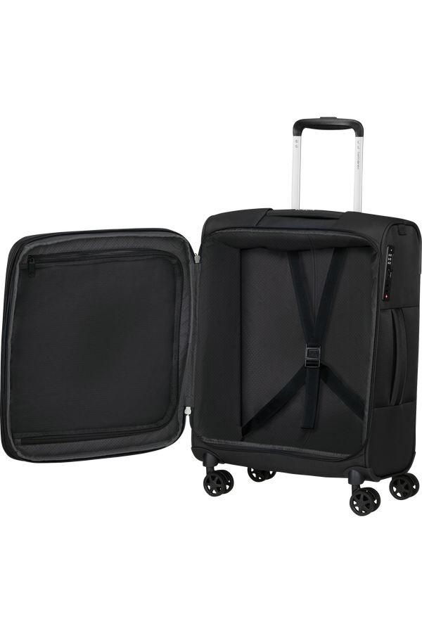 Samsonite GoTwist Spinner Exp 55cm  Schwarz