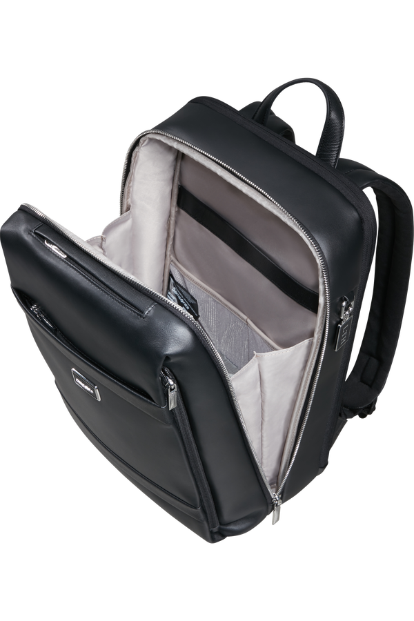 Image Biz Leather Rucksack 14.1" | Samsonite Image Biz Leather Backpack 14.1'  Schwarz