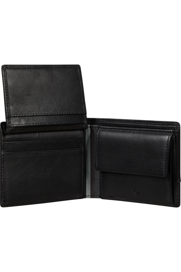 Samsonite Flagged Slg 046 - B 6CC+VFL+2C+C  Schwarz Samsonite Flagged Slg 046 - B 6CC+VFL+2C+C  Schwarz