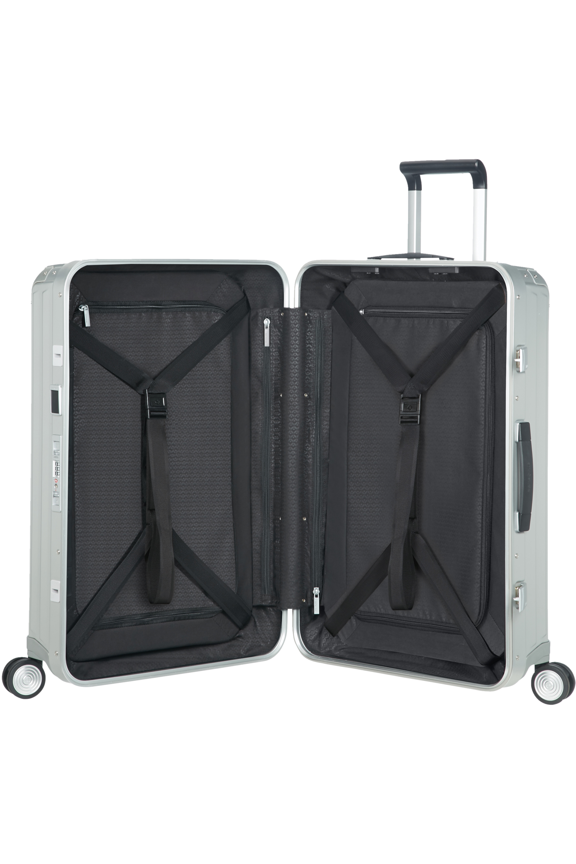Lite-Box Alu Trolley mit 4 Rollen 69cm | Samsonite Deutschland
