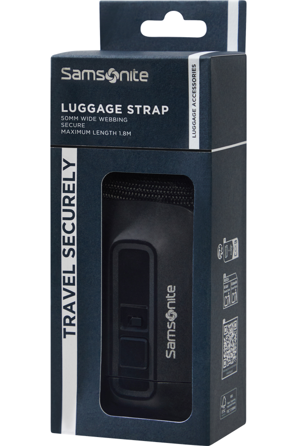 Samsonite Ta Revolution Luggage Strap 50mm  Schwarz