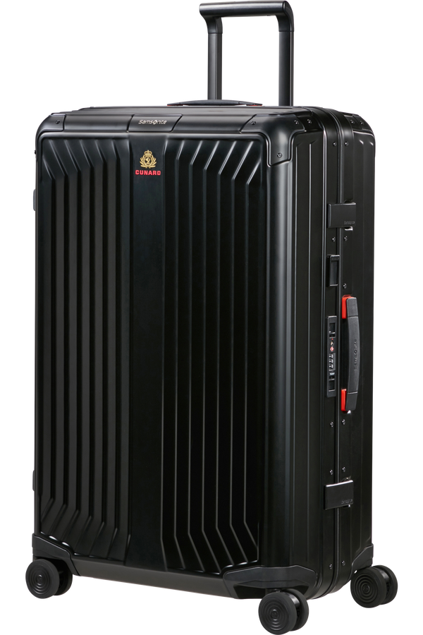 Samsonite Lite-Box Alu Spinner 28-S3042 76cm Schwarz