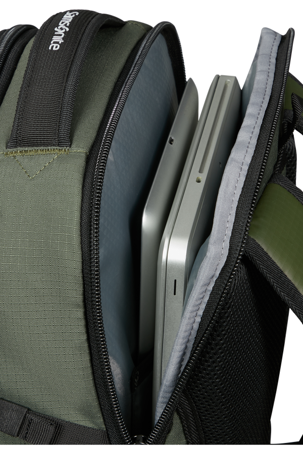 Samsonite Roadseeker Laptop Backpack M  Dark Olive