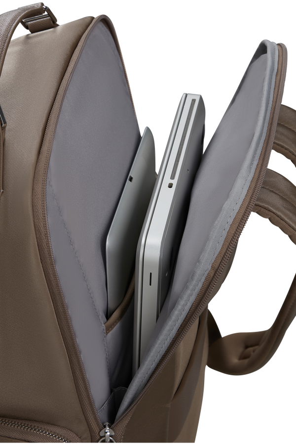 Samsonite Karissa Evo Round Backpack 15.6'  Nut Brown Samsonite Karissa Evo Round Backpack 15.6'  Nut Brown