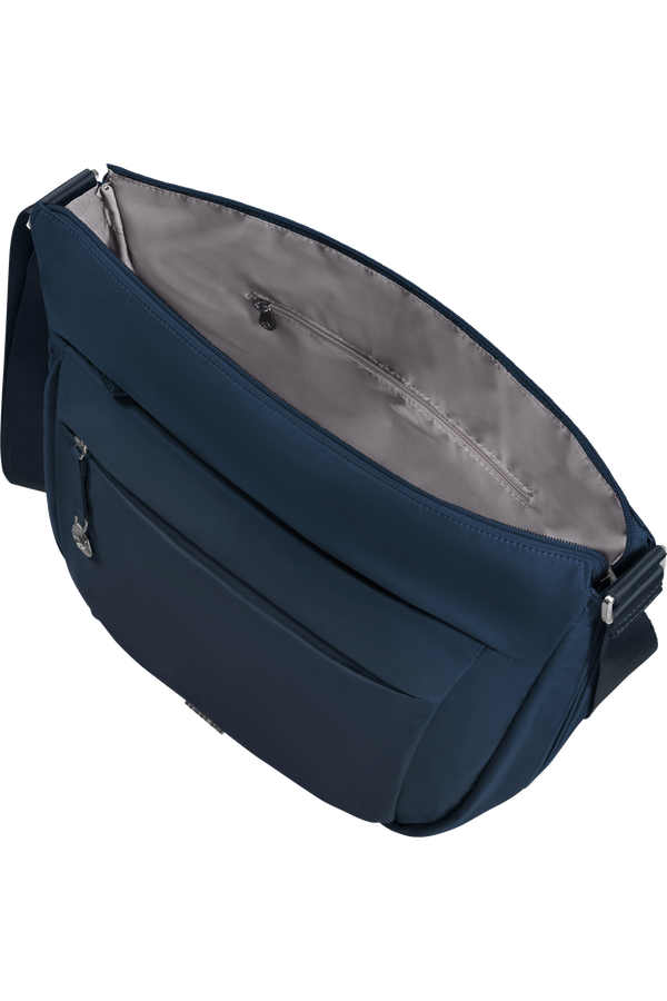 Samsonite Move 5.0 Hobo Bag Round Expandable M  Dark Blue