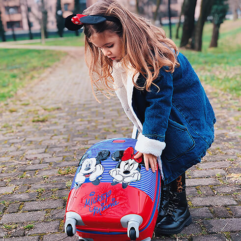 Disney Charme und immer ein Lächeln auf den Lippen mit Mickey und Minnie.