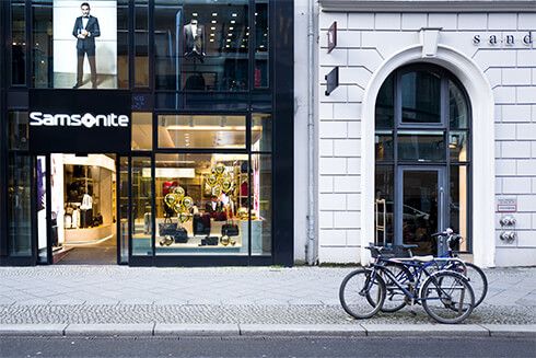 Samsonite Store Friedrichstraße Berlin